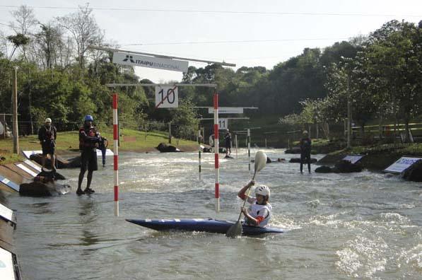 O Campeonato Brasileiro de Canoagem Slalom 2ª Divisão realizado no Canal Itaipu, em Foz do Iguaçu, entre os dias 26 e 27 de agosto, foi o maior evento nacional da modalidade realizado até hoje no Brasil / Foto: Divulgação